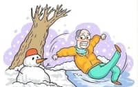 雪天路滑易摔倒！这份防摔倒秘籍一定用得上……