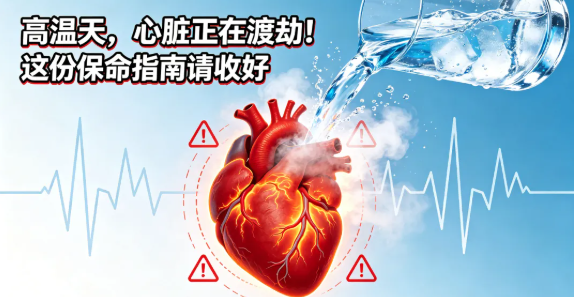 高温天气，心血管病人最怕这5件事！第3件你天天在做