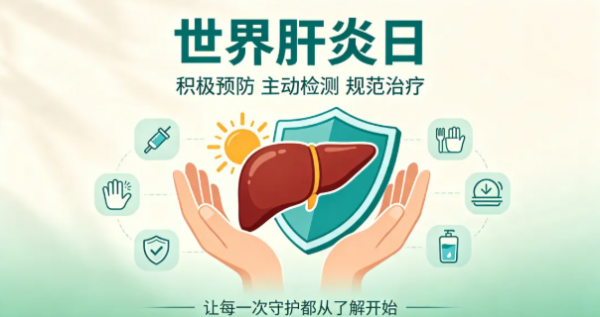 世界肝炎日｜肝是“沉默的器官”，别等它“喊疼”才重视