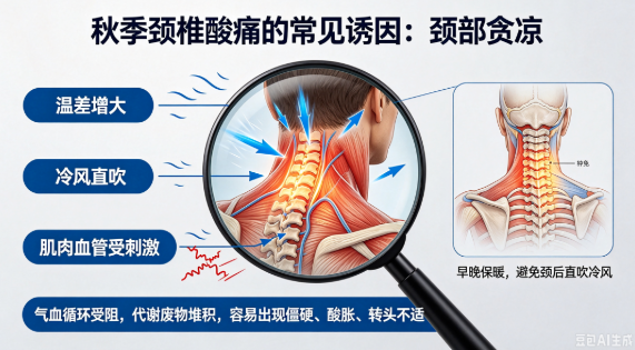 一入秋颈椎就僵硬酸痛？这4个坏习惯，现在改还来得及